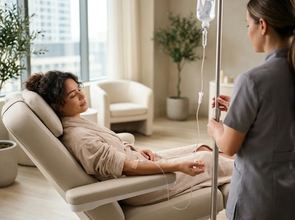 Hydration Restore IV Drip treatment in the UAE