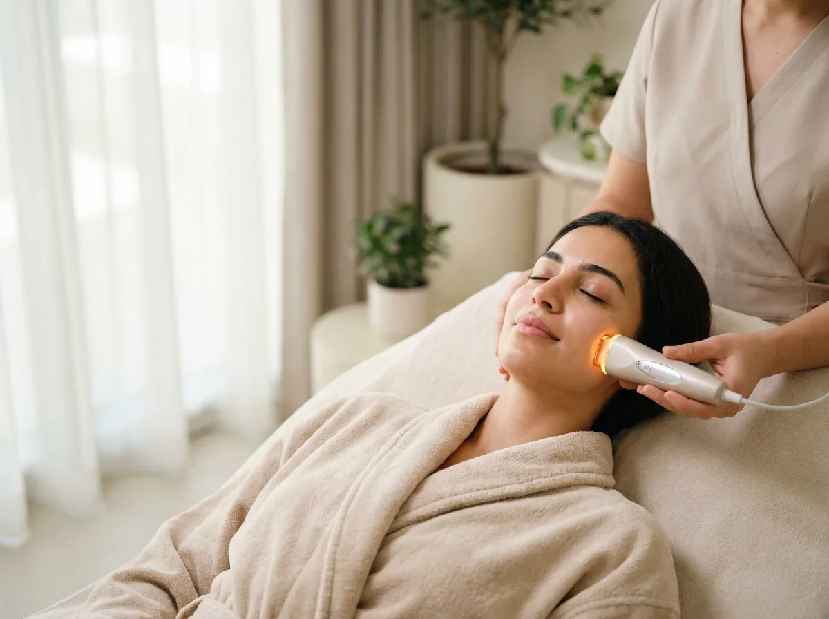 Morpheus8 RF Microneedling treatment in the UAE