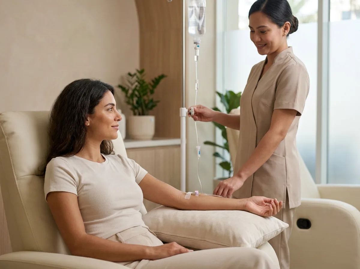 NAD+ Infusion treatment in the UAE