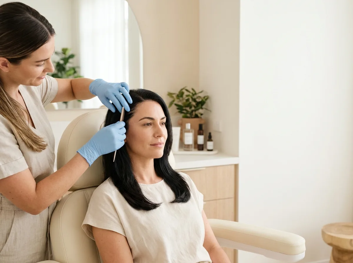 Scalp Micropigmentation treatment in the UAE