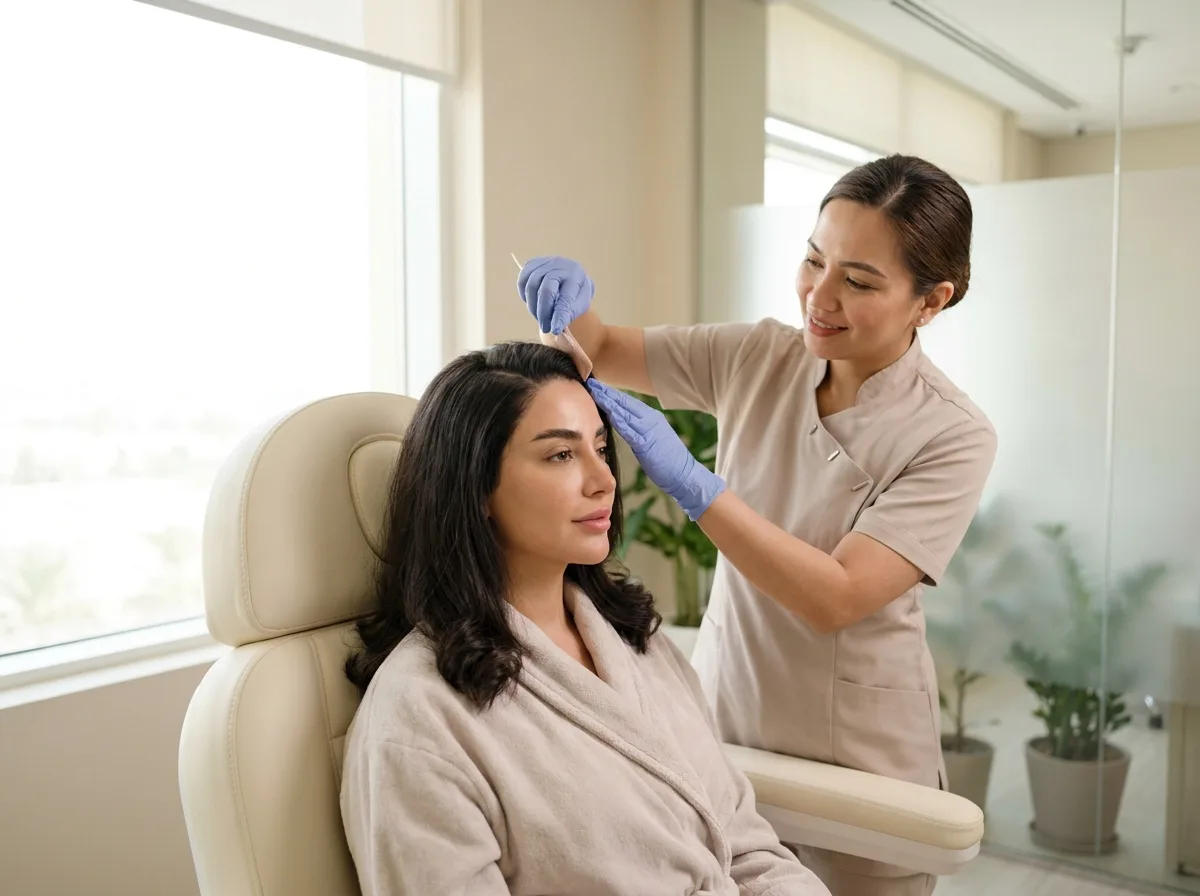 Scalp Scar & Burns Hair Restoration treatment in the UAE