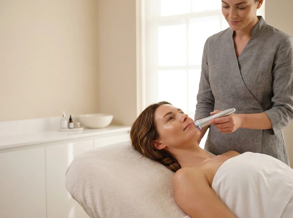Sensitive Skin Peel treatment in the UAE