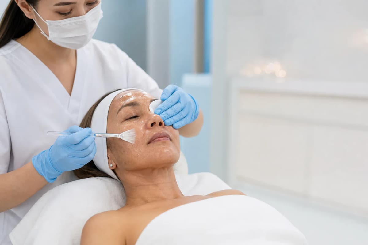 Anti-Aging Peel treatment in Abu Dhabi