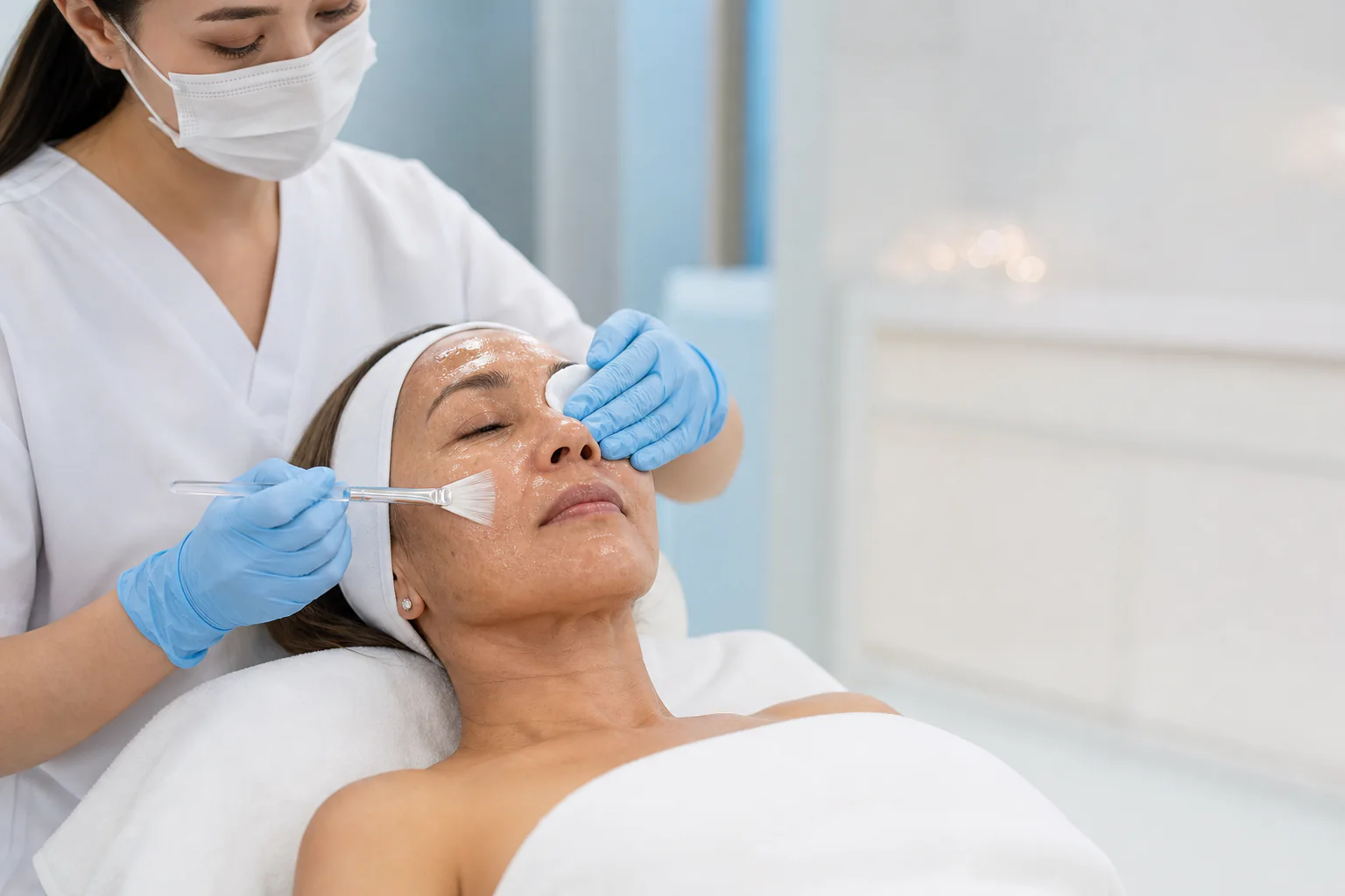 Anti-Aging Peel treatment in Ras Al Khaimah