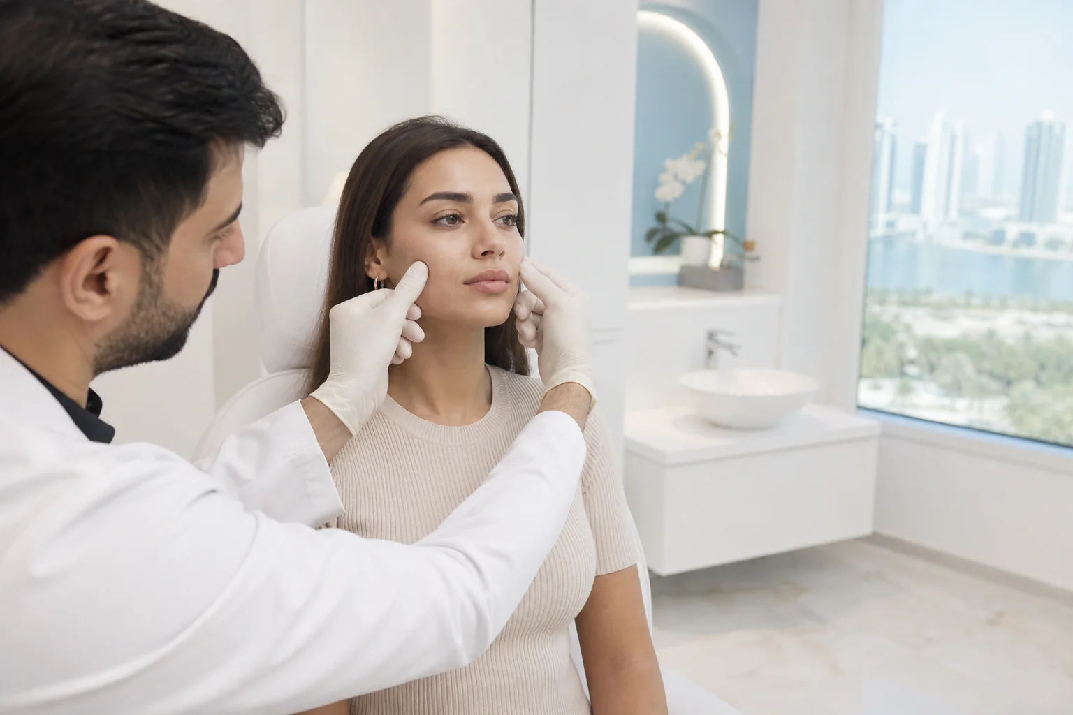Buccal Fat Removal treatment in Sharjah