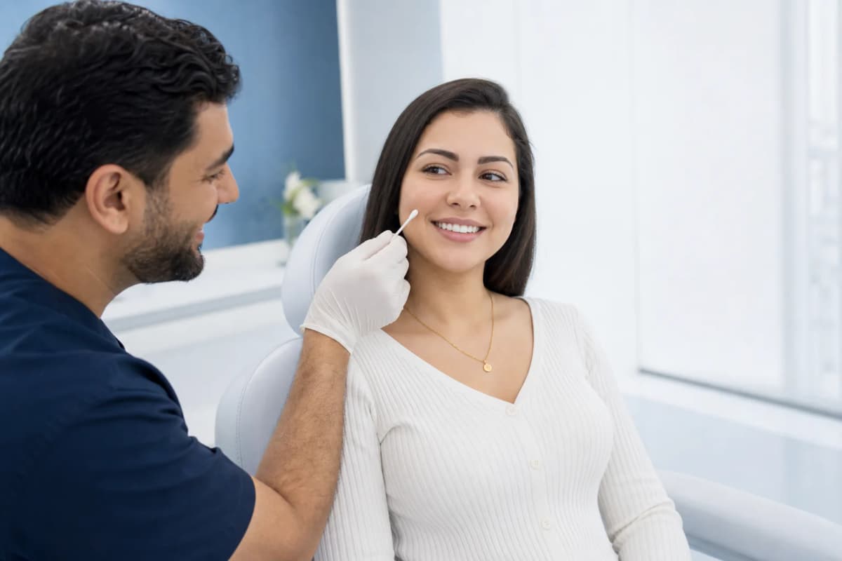 Cheek Dimple Creation treatment in Abu Dhabi
