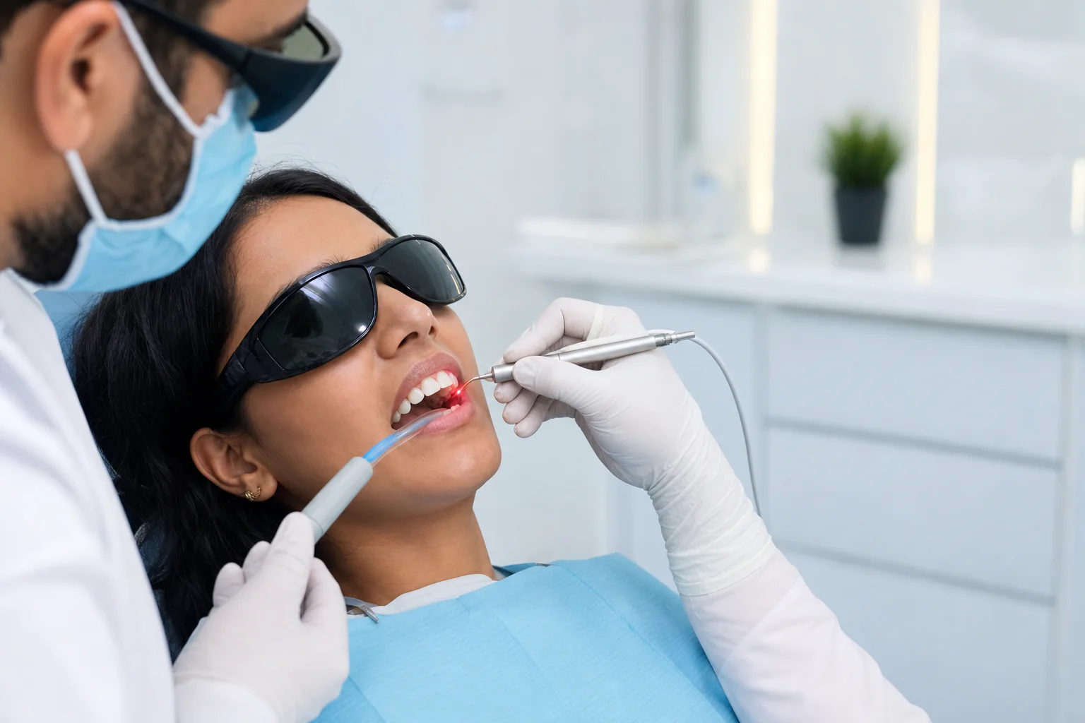 Gum Depigmentation treatment in Fujairah