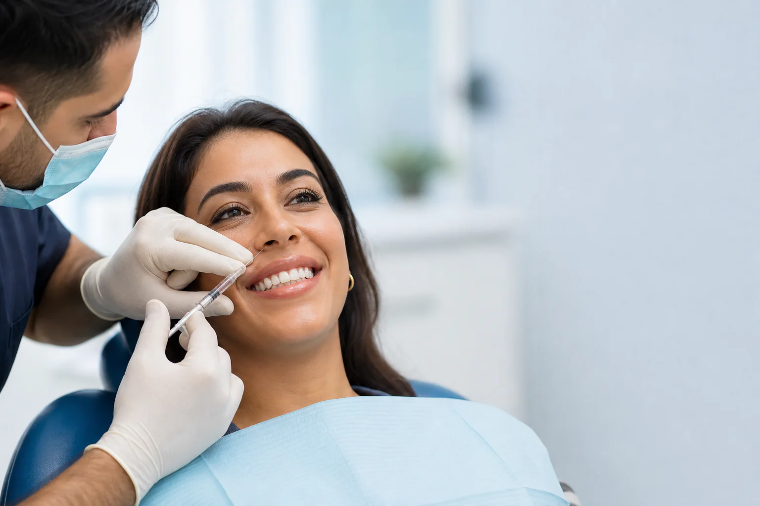 Gummy Smile Botox في دبي