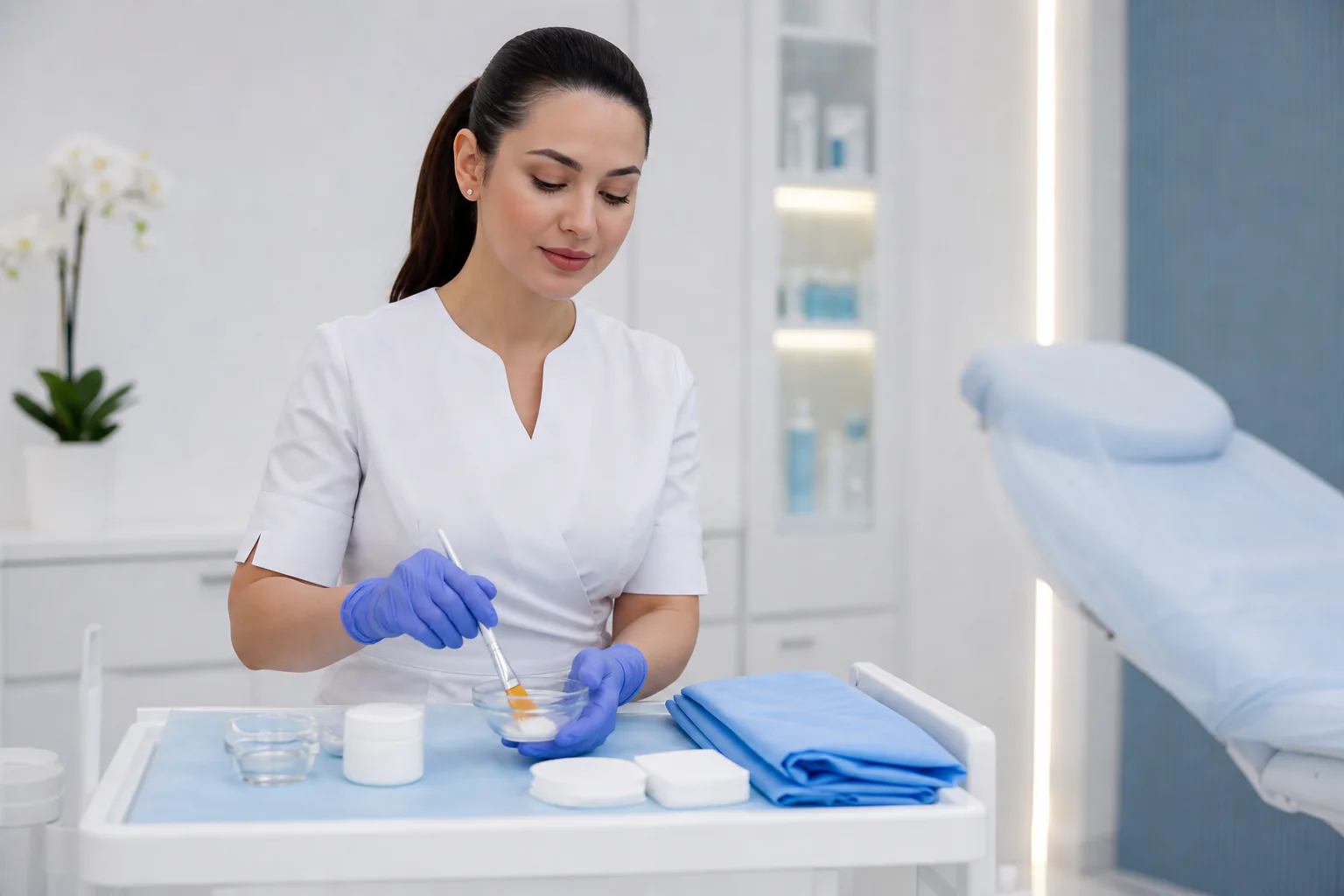 Intimate Area Peeling treatment in Sharjah