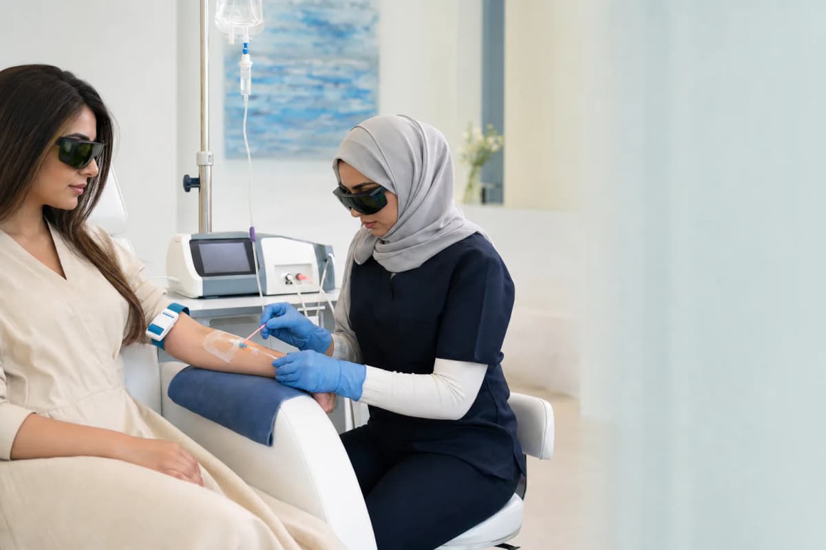 IV Laser Therapy treatment in Abu Dhabi