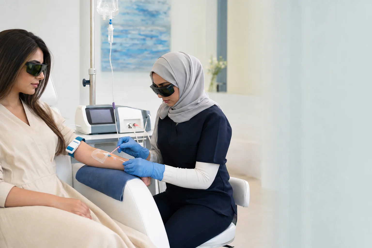 IV Laser Therapy treatment in the UAE