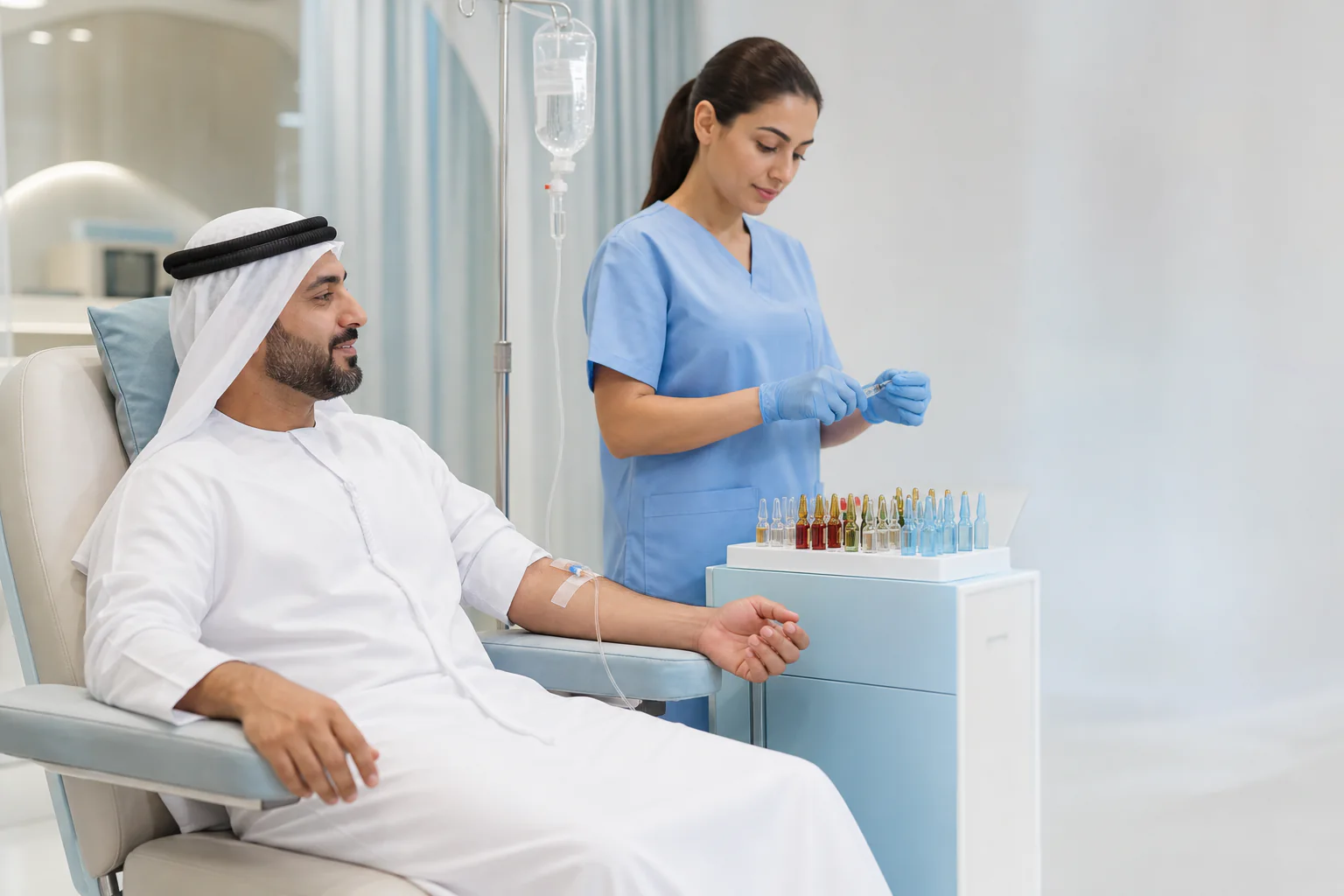 Minerals & Vitamins IV treatment in Ajman