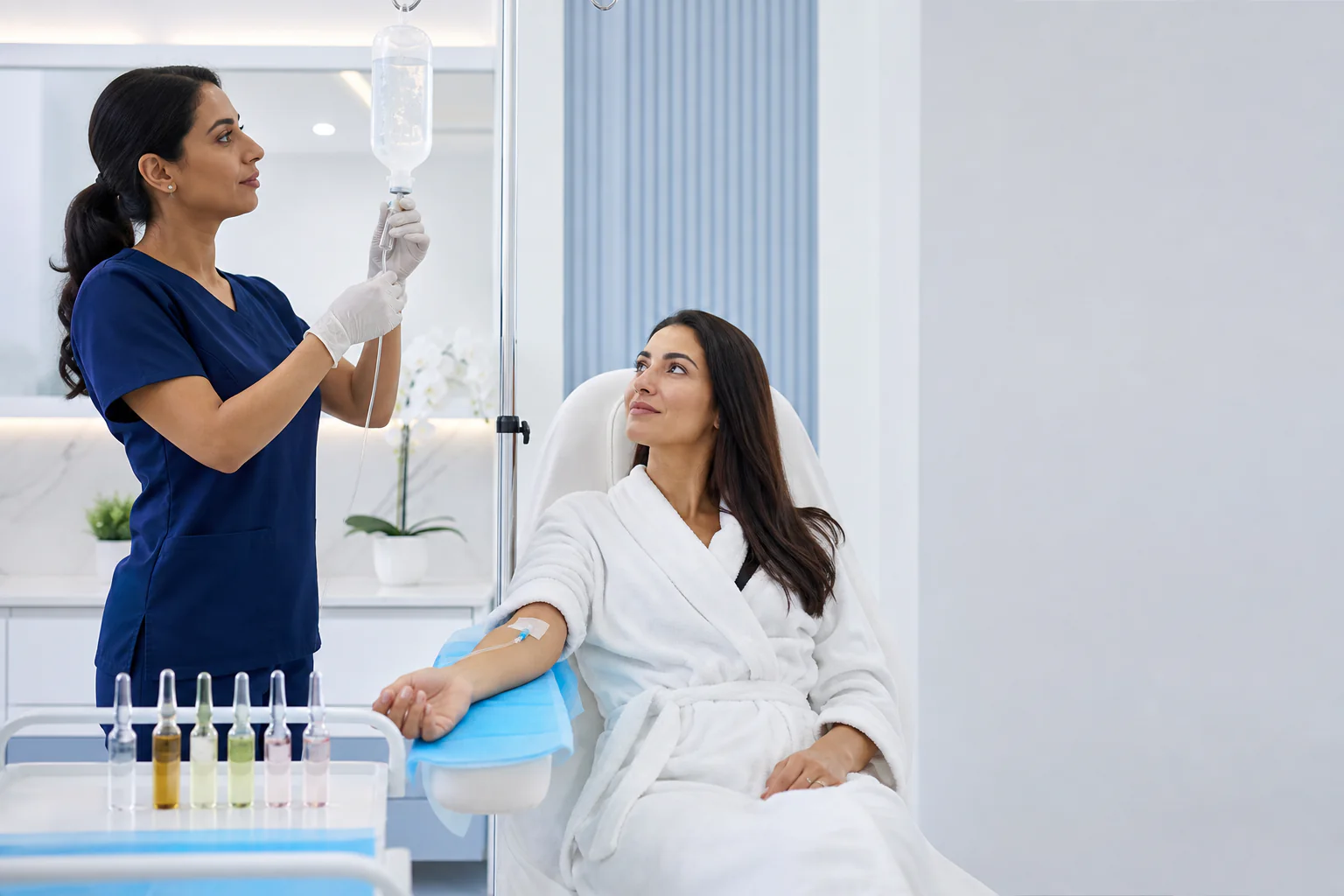 Myers' Cocktail IV treatment in the UAE