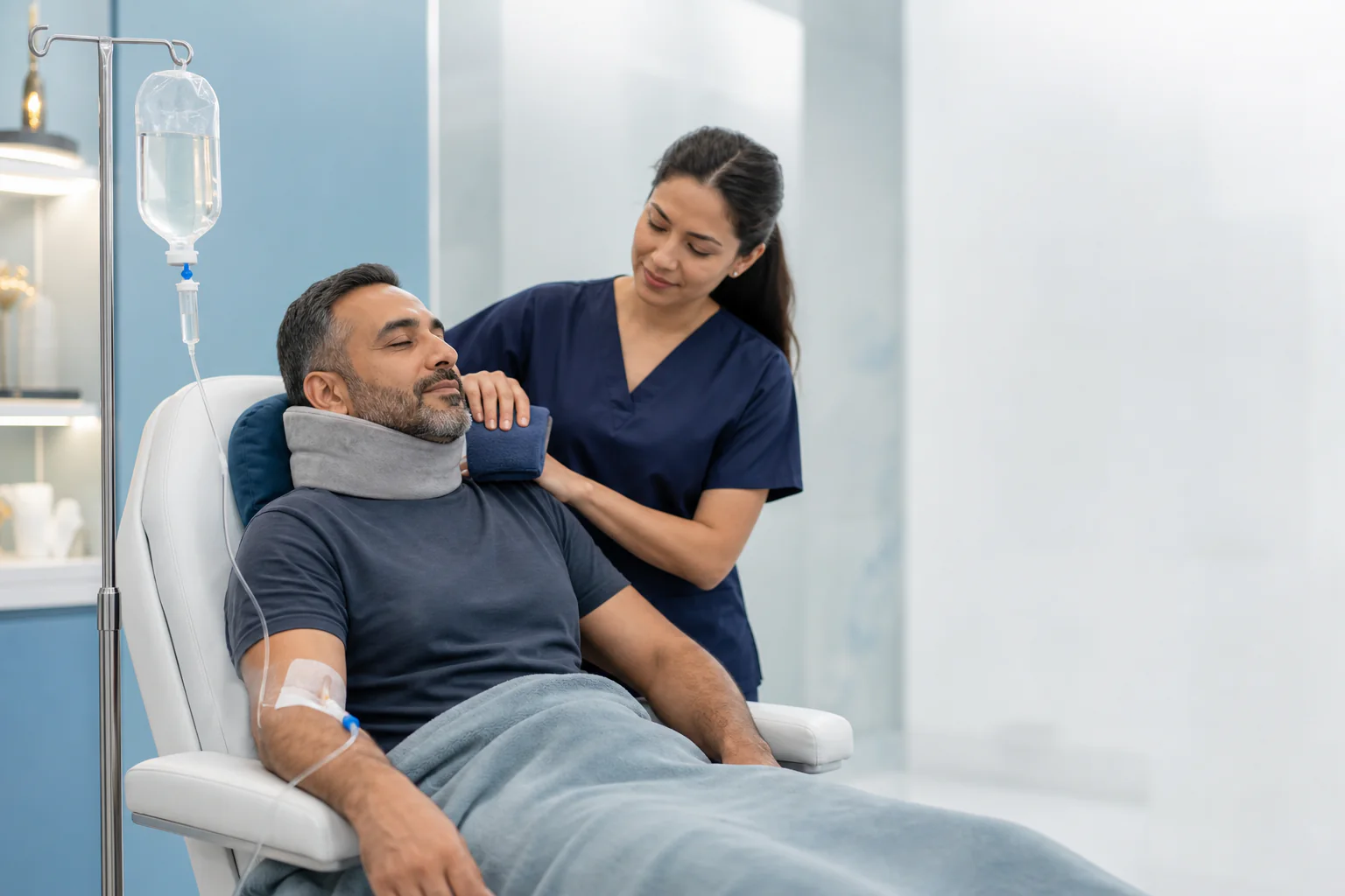 Pain Relief IV Drip treatment in Abu Dhabi