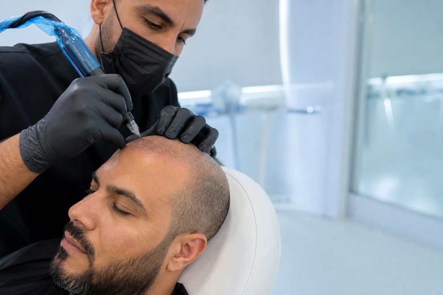 Scalp Micropigmentation treatment in Abu Dhabi
