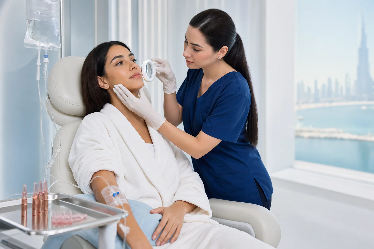 Skin Glow IV Therapy treatment in Abu Dhabi