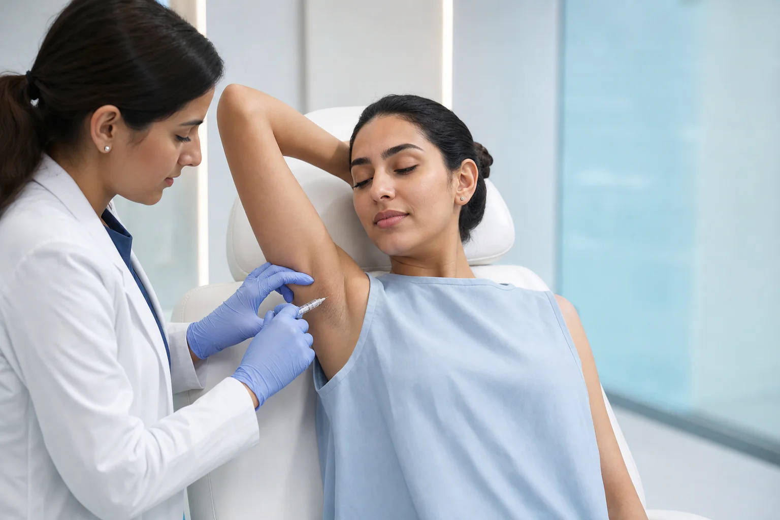 Sweat Reduction Treatment (Hyperhidrosis) treatment in Dubai
