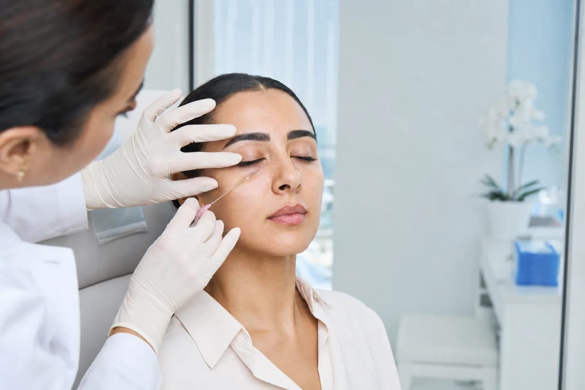 Under Eye Filler (Tear Trough) treatment in Ajman